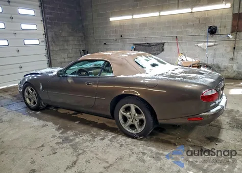 2001 Jaguar Xk8 from USA, damaged, VIN SAJDA42C11NA13250